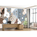 Modern Mosaic Pattern Art - Contemporary AI Wall Mural Modern Mosaic Pattern Art - Contemporary AI Wall Mural