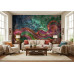 Kaleidoscope Currents Color Flow - Vibrant AI Wall Mural