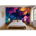 Luminous Bloomscape - AI Art Wall Mural for Contemporary Interiors Luminous Bloomscape - AI Art Wall Mural for Contemporary Interiors