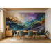 Celestial Depths Space Wonder - Cosmic AI Wall Mural Celestial Depths Space Wonder - Cosmic AI Wall Mural