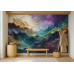 Celestial Depths Space Wonder - Cosmic AI Wall Mural Celestial Depths Space Wonder - Cosmic AI Wall Mural