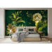Emerald Garden - AI Art Wall Mural for Contemporary Interiors Emerald Garden - AI Art Wall Mural for Contemporary Interiors