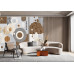 Organic Grid Natural Patterns - Modern - AI Art Wall Mural for Contemporary Interiors Organic Grid Natural Patterns - Modern - AI Art Wall Mural for Contemporary Interiors