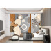 Petals and Panels - AI Art Wall Mural for Contemporary Interiors Petals and Panels - AI Art Wall Mural for Contemporary Interiors