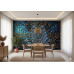 Gilded Labyrinth Maze Pattern - Intricate AI Wall Mural
