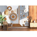Woodland Geometry Forest Design - Natural AI Wall Mural Woodland Geometry Forest Design - Natural AI Wall Mural