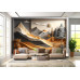 Alpine Dream - AI Art Wall Mural for Contemporary Interiors Alpine Dream - AI Art Wall Mural for Contemporary Interiors