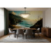Pacific Serenity - AI Art Wall Mural for Contemporary Interiors