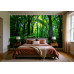 Sunlit Forest Dreams - AI Art Wall Mural for Contemporary Interiors Sunlit Forest Dreams - AI Art Wall Mural for Contemporary Interiors
