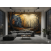 Witch's Path - AI Art Wall Mural for Contemporary Interiors Witch's Path - AI Art Wall Mural for Contemporary Interiors