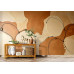 Linked Expressions Abstract Art - Connected AI Wall Mural Linked Expressions Abstract Art - Connected AI Wall Mural