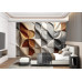 Earthen Tides Natural Colors - Organic AI Wall Mural