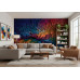 Crimson Tides - AI Art Wall Mural for Contemporary Interiors Crimson Tides - AI Art Wall Mural for Contemporary Interiors