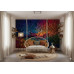 Crimson Tides - AI Art Wall Mural for Contemporary Interiors Crimson Tides - AI Art Wall Mural for Contemporary Interiors
