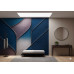 Glacial Flow Geometry Ice Patterns - Cool AI Wall Mural