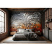 Rust and Reflection - AI Art Wall Mural for Contemporary Interiors Rust and Reflection - AI Art Wall Mural for Contemporary Interiors