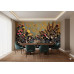 Tapestry of Bloom - AI Art Wall Mural for Contemporary Interiors Tapestry of Bloom - AI Art Wall Mural for Contemporary Interiors