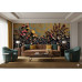 Tapestry of Bloom - AI Art Wall Mural for Contemporary Interiors Tapestry of Bloom - AI Art Wall Mural for Contemporary Interiors