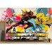 Speed of Light Dynamic Effect - Energy AI Wall Mural
