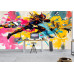 Speed of Light Dynamic Effect - Energy AI Wall Mural