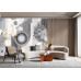 Urban Cosmos - AI Art Wall Mural for Contemporary Interiors
