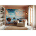 Coastal Twilight - AI Art Wall Mural for Contemporary Interiors Coastal Twilight - AI Art Wall Mural for Contemporary Interiors