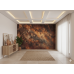 Rust and Ember - AI Art Wall Mural for Contemporary Interiors Rust and Ember - AI Art Wall Mural for Contemporary Interiors