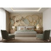 Ivory Blossom Sculpture - AI Art Wall Mural for Contemporary Interiors Ivory Blossom Sculpture - AI Art Wall Mural for Contemporary Interiors
