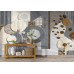 The Gilded Grove Luxury Forest - Opulent AI Wall Mural
