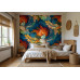 Baroque Ocean - AI Art Wall Mural for Contemporary Interiors Baroque Ocean - AI Art Wall Mural for Contemporary Interiors