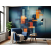 Quantum Intersections Science Art - Futuristic AI Wall Mural Quantum Intersections Science Art - Futuristic AI Wall Mural