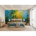 Emerald Currents Jewel Tones - Luxurious AI Wall Mural Emerald Currents Jewel Tones - Luxurious AI Wall Mural