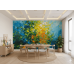 Emerald Currents Jewel Tones - Luxurious AI Wall Mural Emerald Currents Jewel Tones - Luxurious AI Wall Mural
