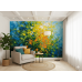 Emerald Currents Jewel Tones - Luxurious AI Wall Mural Emerald Currents Jewel Tones - Luxurious AI Wall Mural