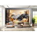 Alpine Reverie - AI Art Wall Mural for Contemporary Interiors Alpine Reverie - AI Art Wall Mural for Contemporary Interiors