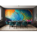 Chromatic Rococo Ornate Design - Baroque AI Wall Mural Chromatic Rococo Ornate Design - Baroque AI Wall Mural