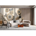 Rings of History Vintage Design - Timeless - AI Art Wall Mural for Contemporary Interiors Rings of History Vintage Design - Timeless - AI Art Wall Mural for Contemporary Interiors