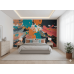 Urban Burst - AI Art Wall Mural for Contemporary Interiors Urban Burst - AI Art Wall Mural for Contemporary Interiors