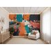 Urban Burst - AI Art Wall Mural for Contemporary Interiors Urban Burst - AI Art Wall Mural for Contemporary Interiors