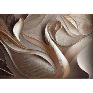 The Swan's Adagio - Elegant and Soothung - AI Art Wall Mural for Contemporary Interiors | Wall4Soul