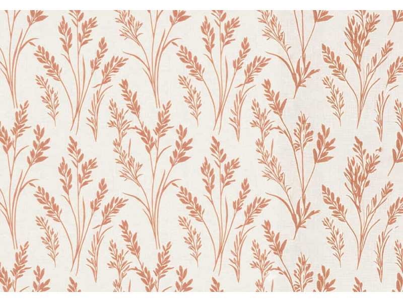Terracotta Harvest - AI Art Wall Mural for Contemporary Interiors