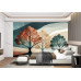 Abstract Tree Composition Nature Art - Organic AI Wall Mural