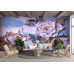 Chipped Elegance - AI Art Wall Mural for Contemporary Interiors Chipped Elegance - AI Art Wall Mural for Contemporary Interiors