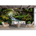 Ancient Grove's Secret Mural - AI Art Wall Mural for Contemporary Interiors