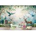 Forest Kingdom - AI Art Wall Mural for Contemporary Interiors Forest Kingdom - AI Art Wall Mural for Contemporary Interiors