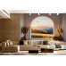 Rolling Tranquility - AI Art Wall Mural for Contemporary Interiors Rolling Tranquility - AI Art Wall Mural for Contemporary Interiors