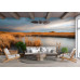 Marshland Sunset - AI Art Wall Mural for Contemporary Interiors Marshland Sunset - AI Art Wall Mural for Contemporary Interiors