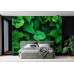 Lush Green Foliage - AI Art Wall Mural for Contemporary Interiors Lush Green Foliage - AI Art Wall Mural for Contemporary Interiors