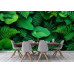 Lush Green Foliage - AI Art Wall Mural for Contemporary Interiors Lush Green Foliage - AI Art Wall Mural for Contemporary Interiors