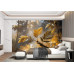 Forest Gold - AI Art Wall Mural for Contemporary Interiors Forest Gold - AI Art Wall Mural for Contemporary Interiors
